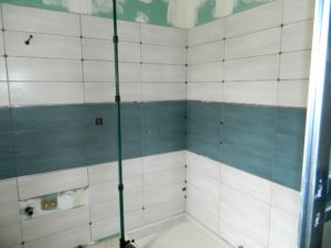 Travaux renovation salle de bains carrelage