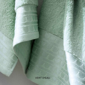 drap de bain vert d eau